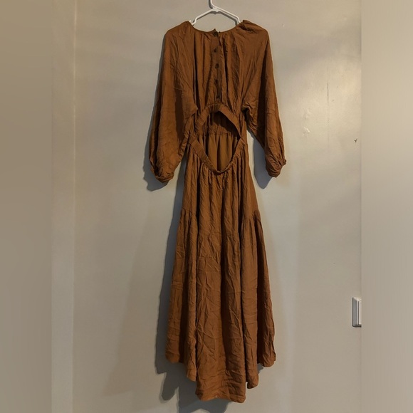 ASTR the Label dress floral cutout long sleeve midi size Small L - Picture 5 of 5